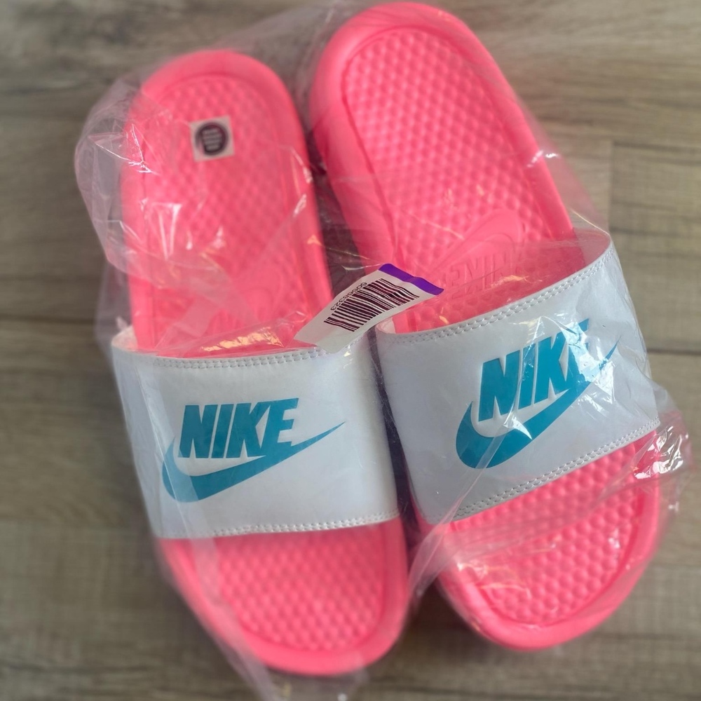 Benassi JDI Swoosh Slide Sandals